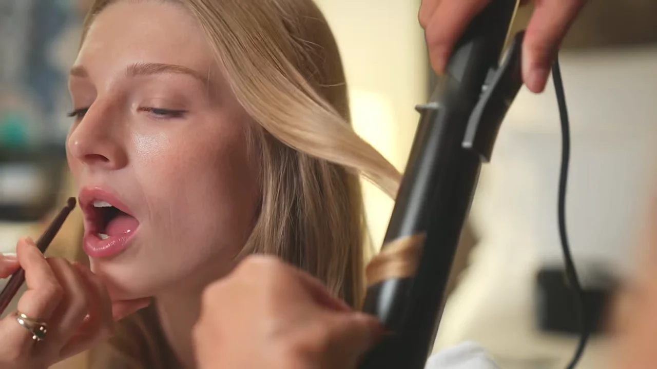 The Hair: A Slept-In Roller Set