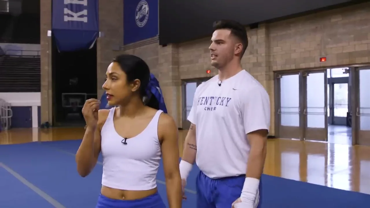 Day One: Tumbling, the Fight Song, and a Public Reprimand