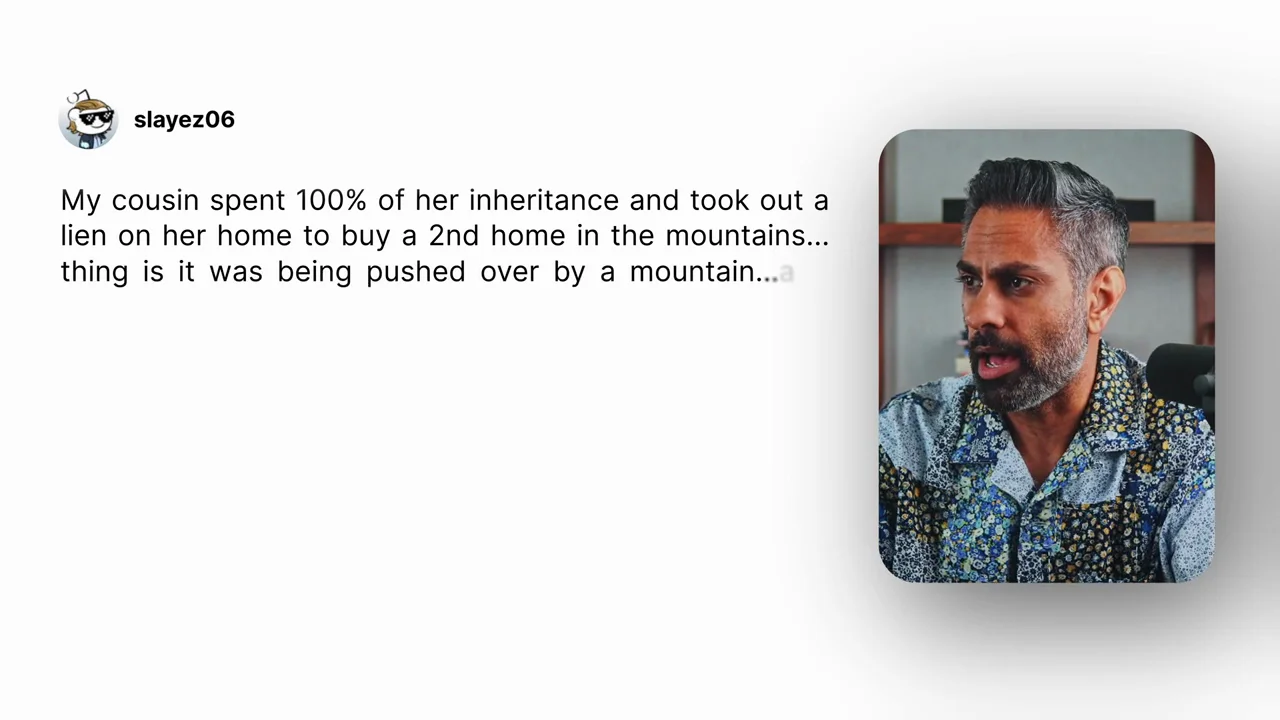 An Inheritance, a Lien, and a House Being Pushed by a Mountain