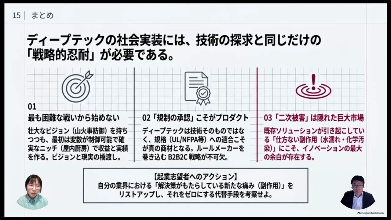 番組が引き出した3つの教訓