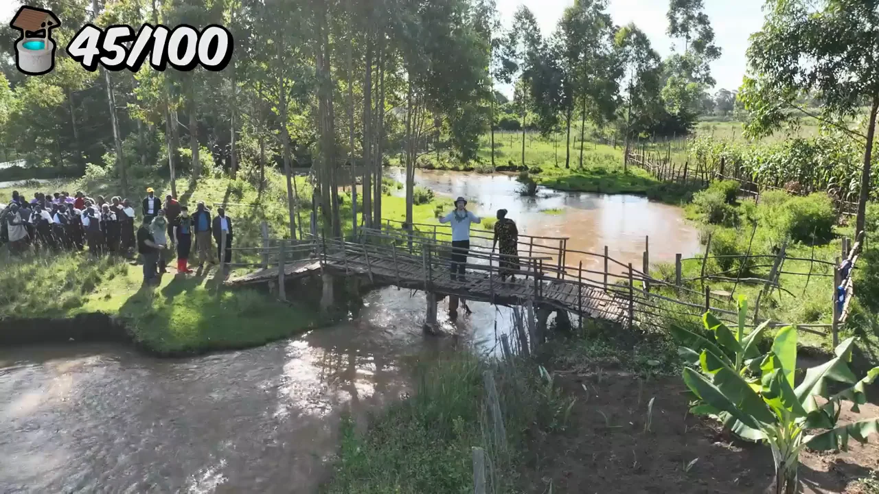 46本目:村を分断する川と橋