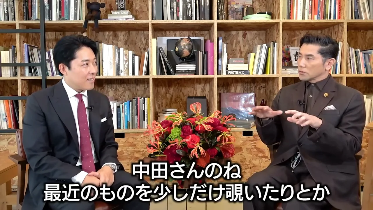 「戦略家」と見られた中田、「もがき苦しんでいる」と返す