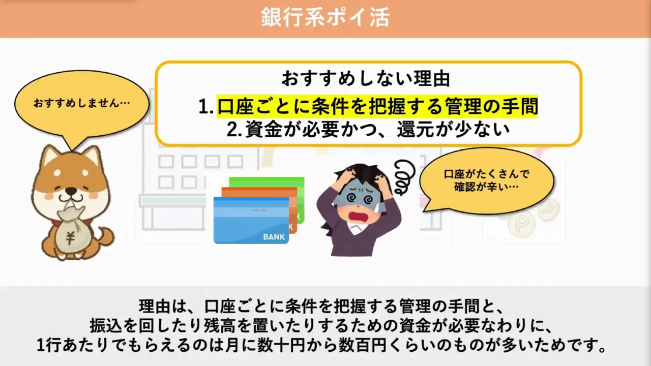 勧めない理由と、4口座に絞った基準