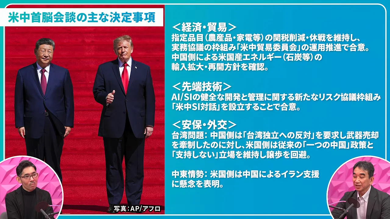 レアアースは継続協議、台湾で失点はなし