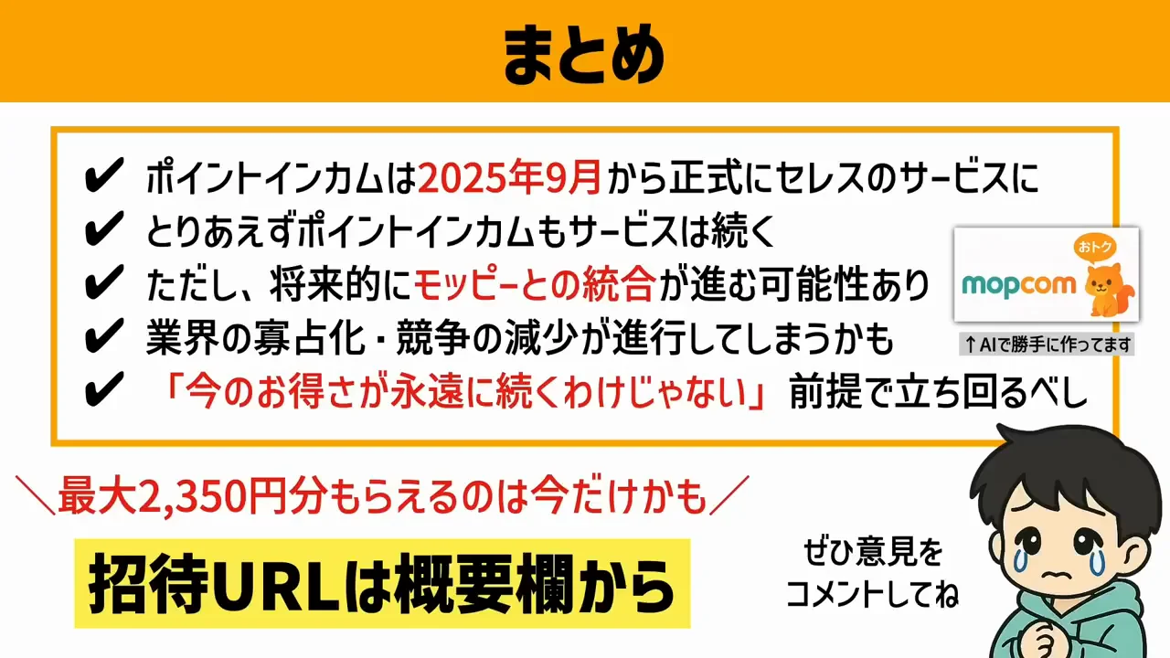 結論：ユーザーのための買収ではないが、悲観もしない