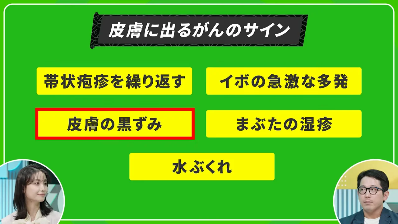 皮膚の黒ずみは体型と合わせて見る