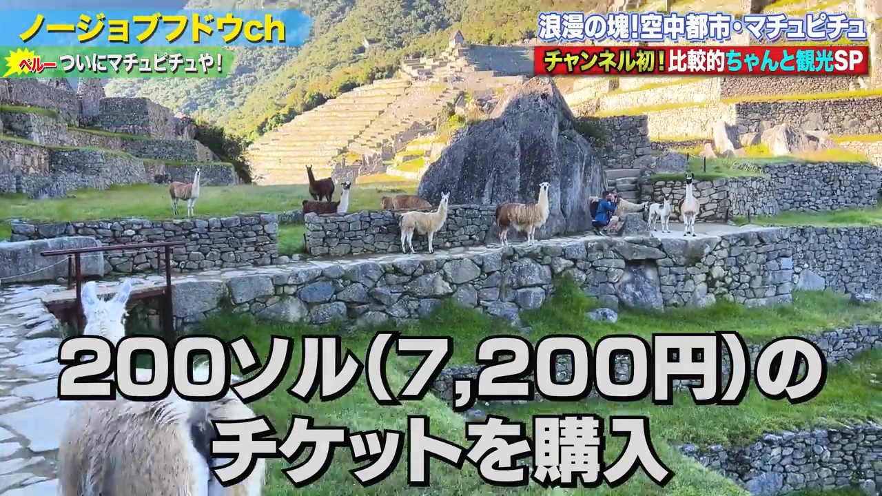 200ソルのチケットへの不満とワイナピチュ登山