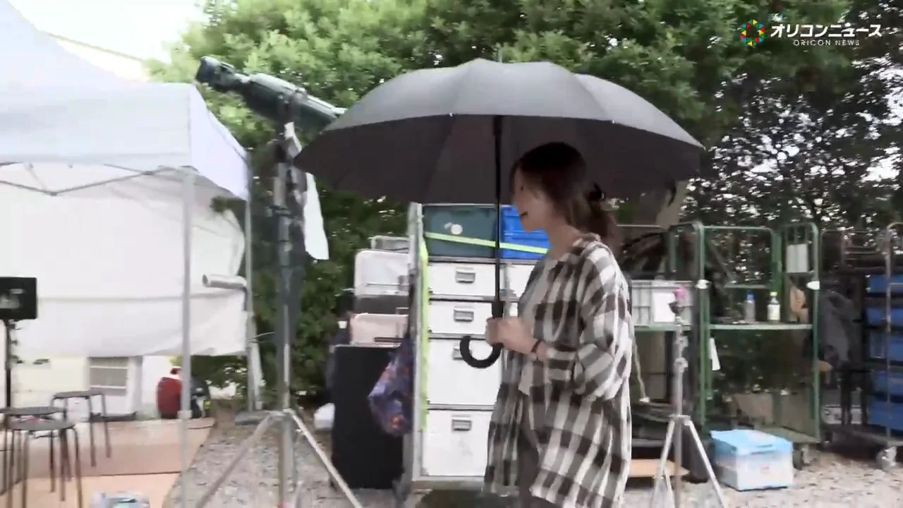 撮影現場の様子