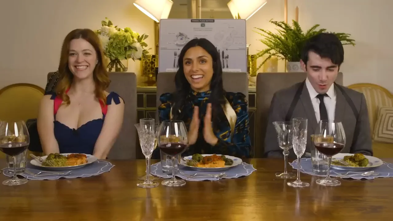 Dessert, Silverware, and a Near-Miss