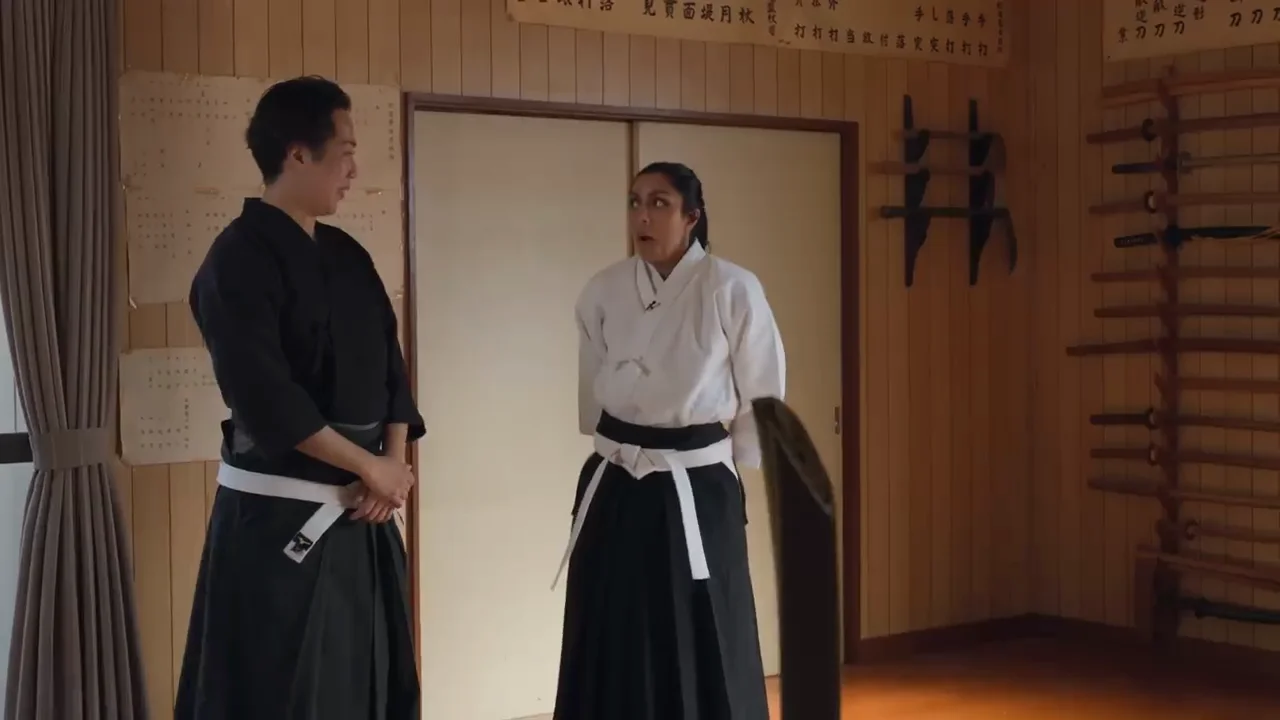 Cutting Tatami With a Real Katana