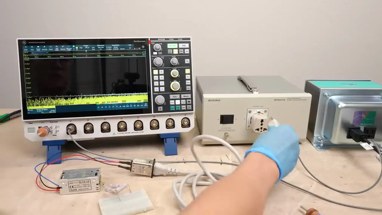 A dedicated AC line noise filter