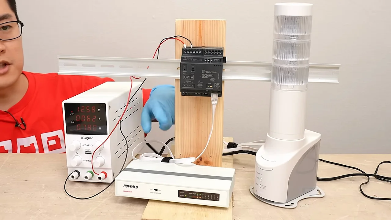Demo 1: Using the Opta as a Plain Arduino