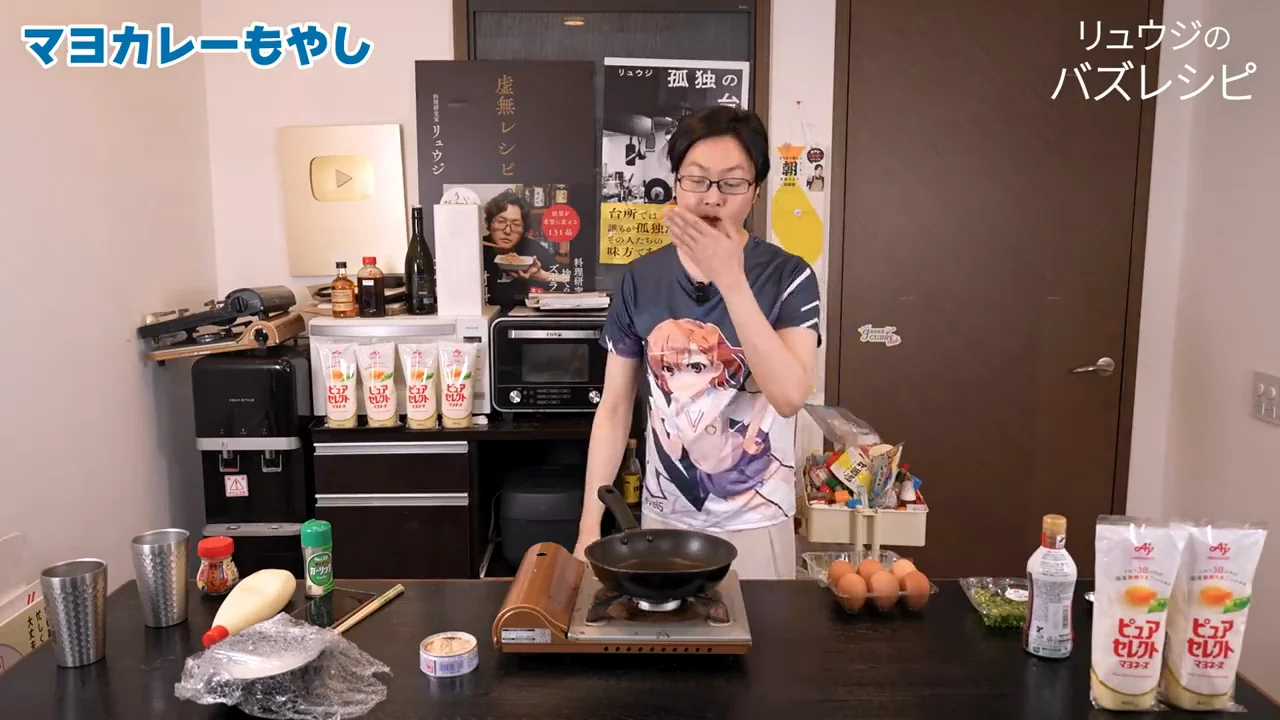 目玉焼きを「クレープ」にする焼き方