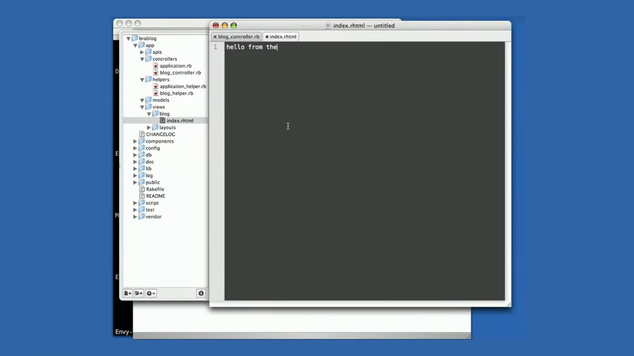 「私がやっていないことを見てください」：これはRailsの瞬間だ