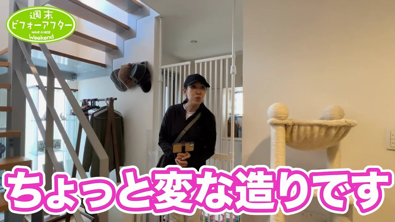 夫婦2人と保護猫3匹、築17〜18年の2階建て
