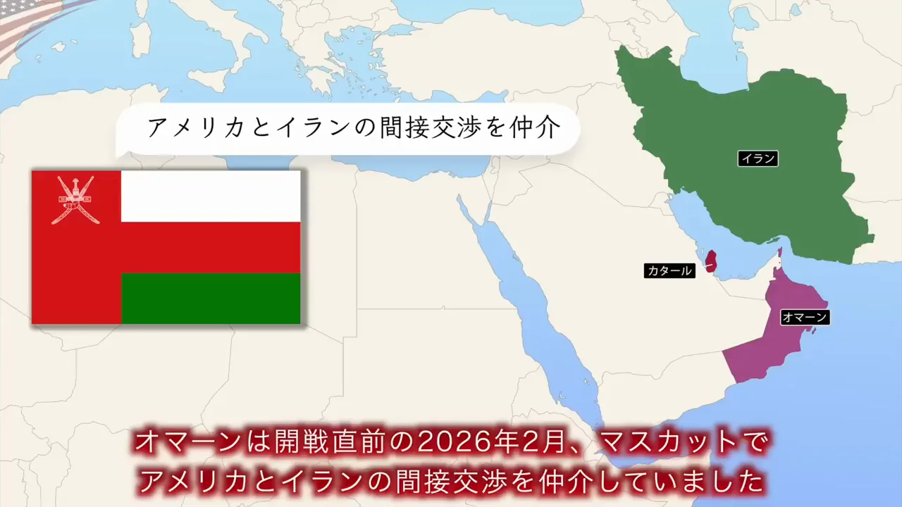 オマーンとカタール：戦争を避けようとした国