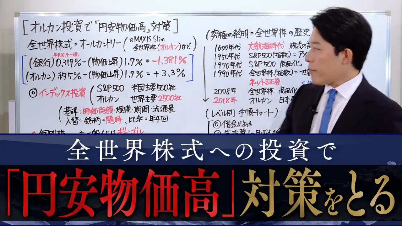 年5%前後の期待利回りがもたらす差