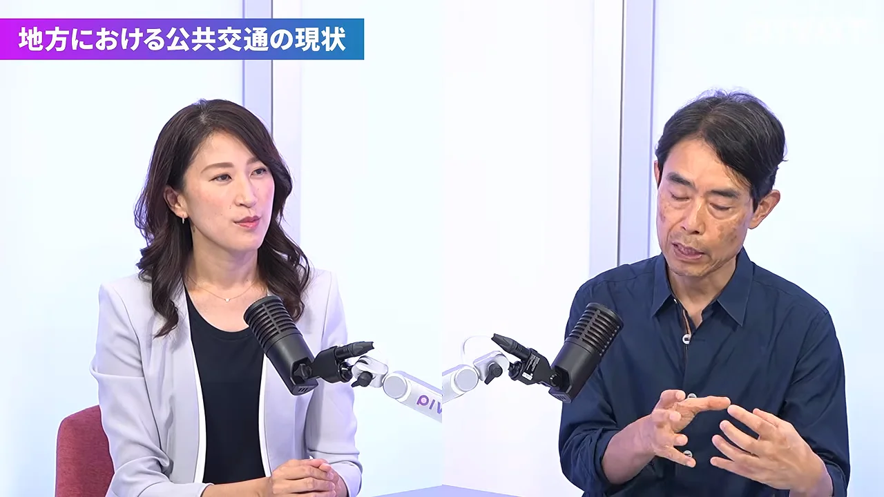 安い人件費の乗り合いバスに勝てない