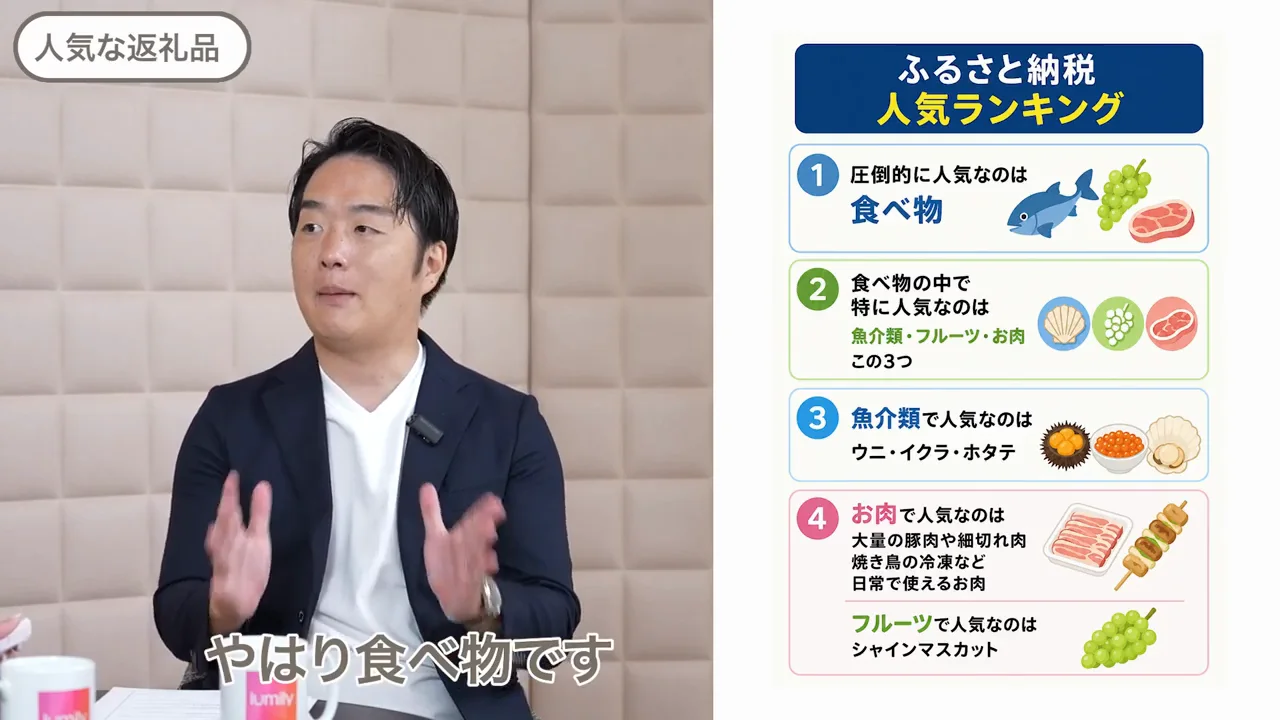 人気の返礼品と「贅沢派」「節約派」