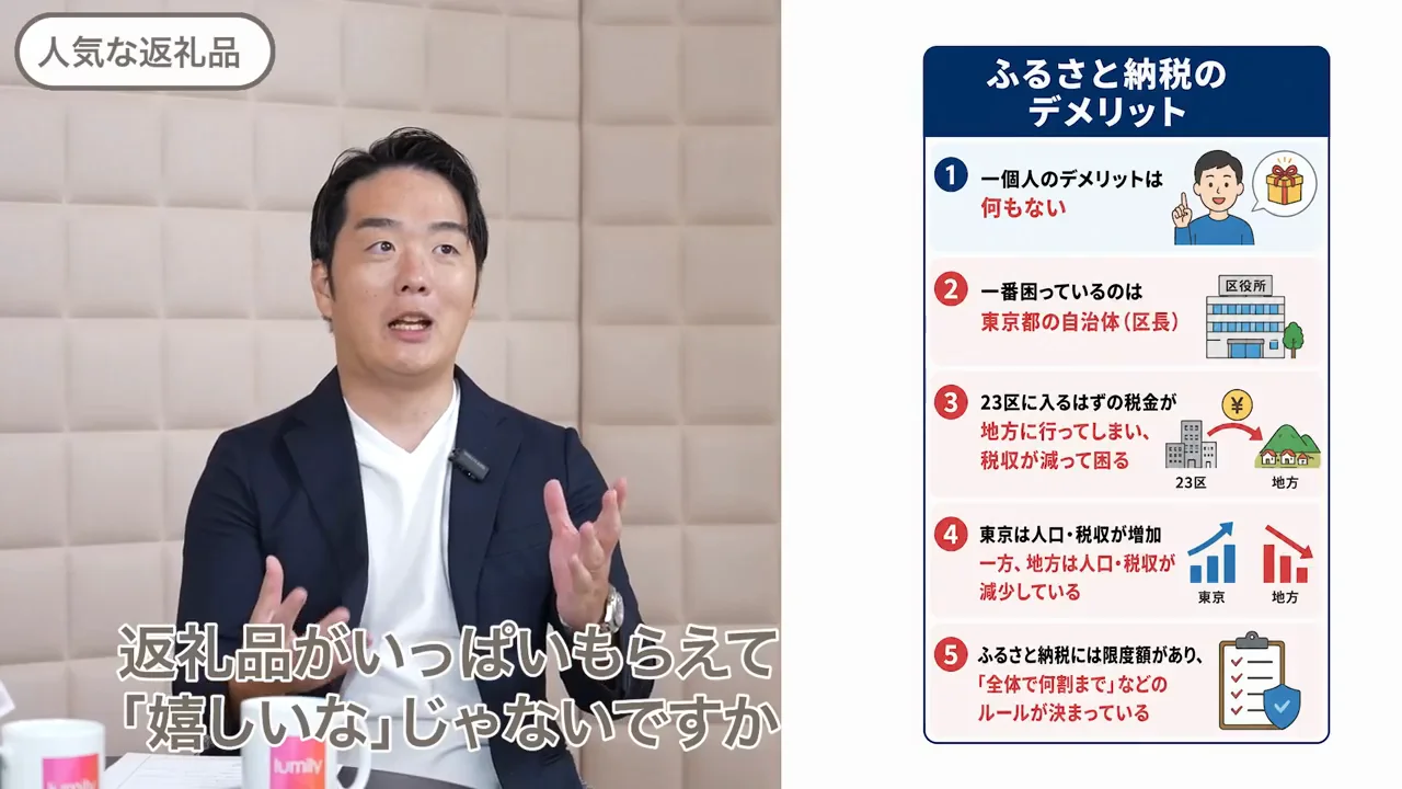 デメリットは誰にあるのか