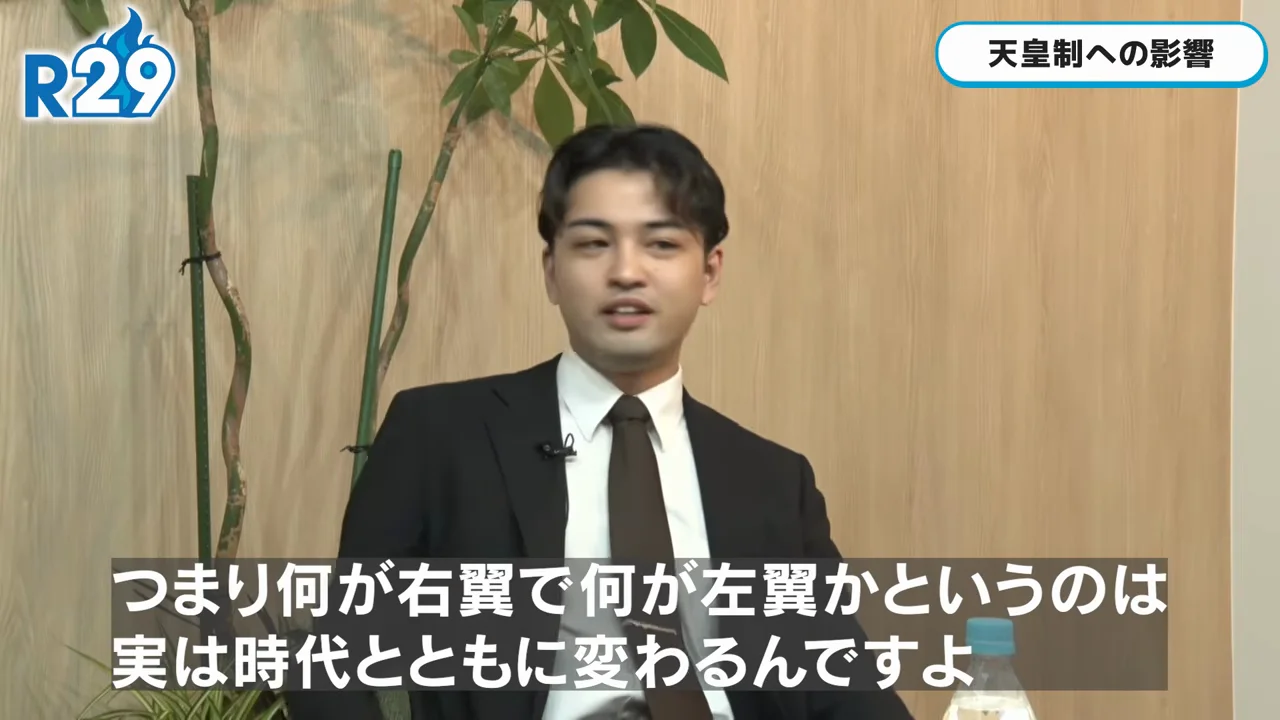 右翼思想か、革新思想か