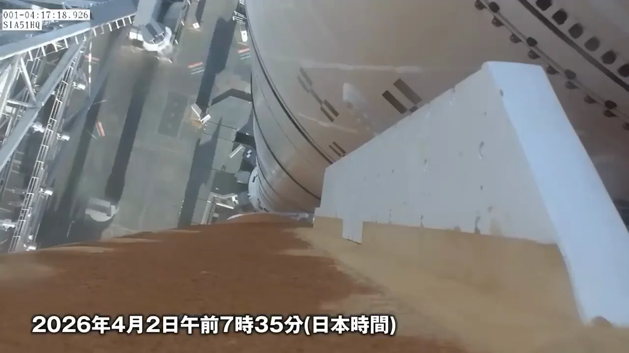 打ち上げから太陽電池パネル展開まで