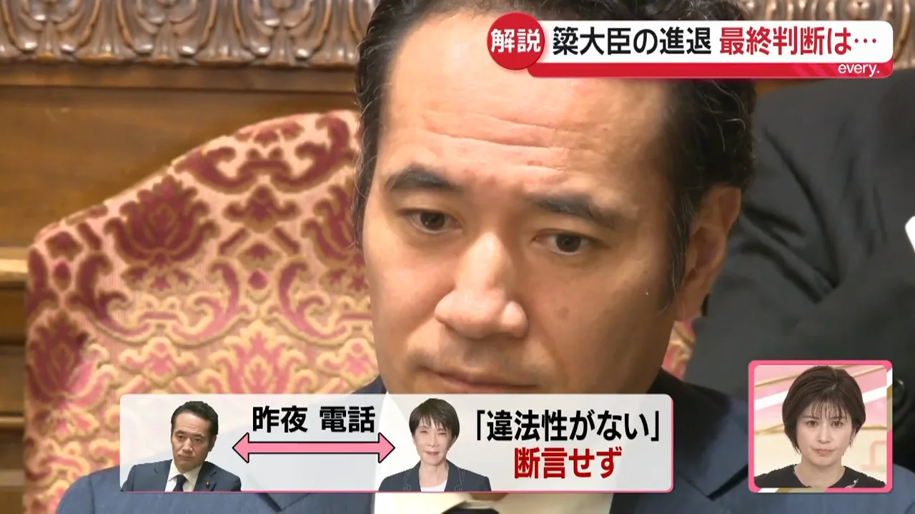 「違法性があれば躊躇しない」発言と今日の答弁